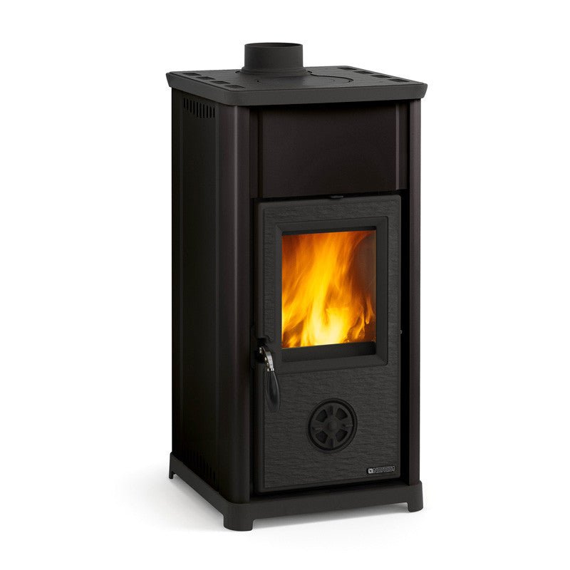 La Nordica Tea Holzofen 7 kW, 88,5% Effizienz, Flamme Verte, Ecodesign A+