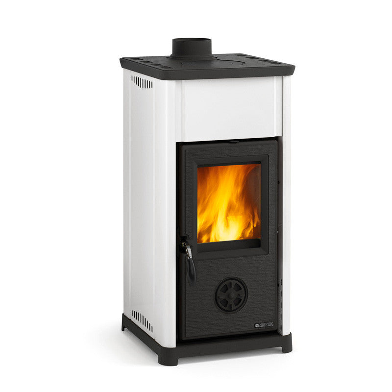 La Nordica Tea Holzofen 7 kW, 88,5% Effizienz, Flamme Verte, Ecodesign A+