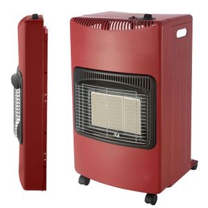 Faltbarer Gasheizofen 4,2 kW mit Schlauch und Regler für den Innenbereich