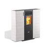 Fango Extra Flach Kaminofen mit Pelletverbrennung 8 kW, kanalisierbar