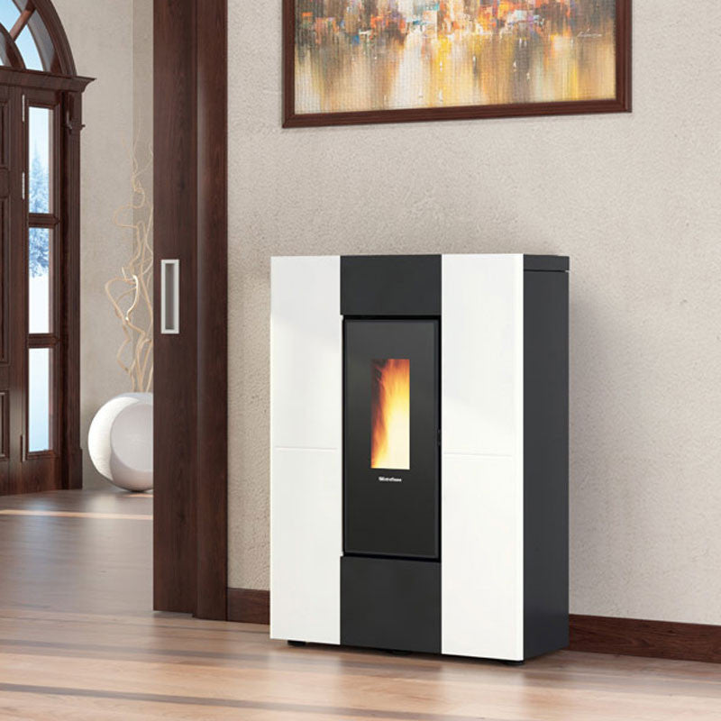 Extraflame Marilena Plus AD Pelletkaminofen: Effiziente 8 kW Heizleistung mit Kanalisierfunktion