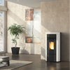 Angela Plus Evo 8 kW Pelletheizung – wasserdicht, kanalisierbar, Extraflame