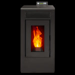 Lade das Bild in den Galerie-Viewer, Vulcano EVO 12 kW Dichter Pelletofen mit Kanalanschluss und Hohem Wirkungsgrad
