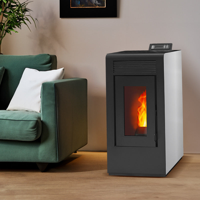 Vulcano EVO 12 kW Dichter Pelletofen mit Kanalanschluss und Hohem Wirkungsgrad