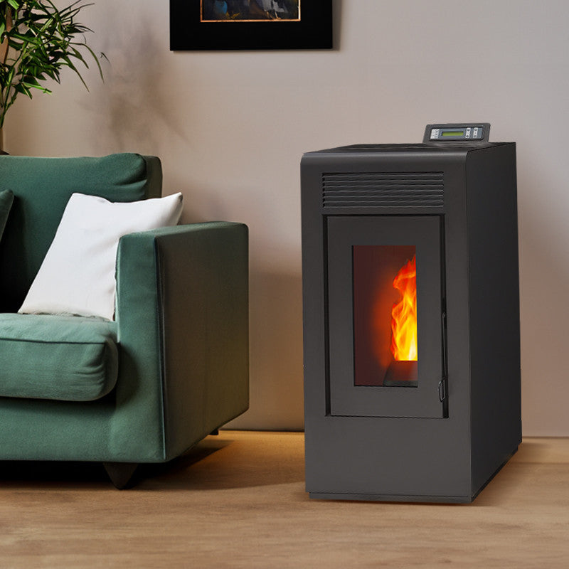 Vulcano EVO 12 kW Dichter Pelletofen mit Kanalanschluss und Hohem Wirkungsgrad
