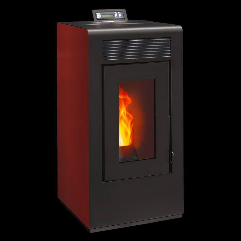 Vulcano EVO 12 kW Dichter Pelletofen mit Kanalanschluss und Hohem Wirkungsgrad