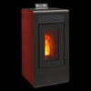 Vulcano EVO 12 kW Dichter Pelletofen mit Kanalanschluss und Hohem Wirkungsgrad