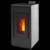 Vulcano EVO 12 kW Dichter Pelletofen mit Kanalanschluss und Hohem Wirkungsgrad