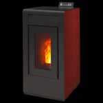 Lade das Bild in den Galerie-Viewer, Vulcano EVO 12 kW Dichter Pelletofen mit Kanalanschluss und Hohem Wirkungsgrad

