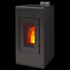 Vulcano EVO 12 kW Dichter Pelletofen mit Kanalanschluss und Hohem Wirkungsgrad