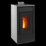 Lade das Bild in den Galerie-Viewer, Vulcano EVO 12 kW Dichter Pelletofen mit Kanalanschluss und Hohem Wirkungsgrad
