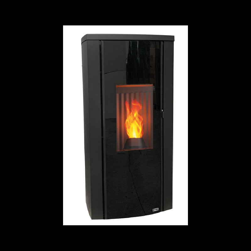 Cristallo Silenzio Up 9,2 kW Ultra‑leiser Pelletheizofen mit Wi‑Fi