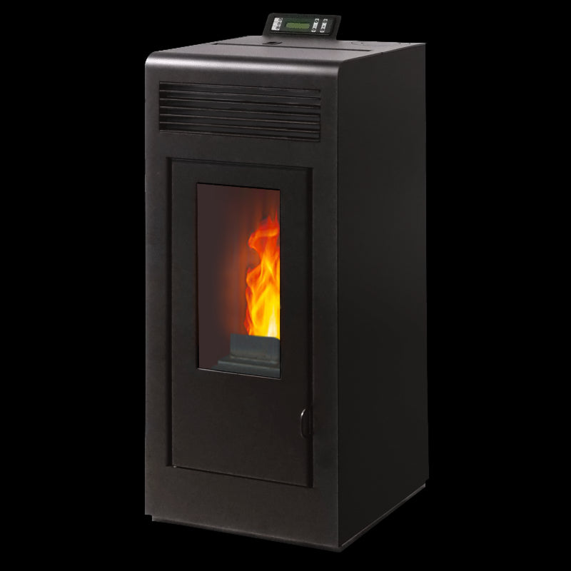 Vulcano Up 13,1 kW Pellet Ofen: Leistungsstark, Effizient, Platzsparend, WLAN-fähig