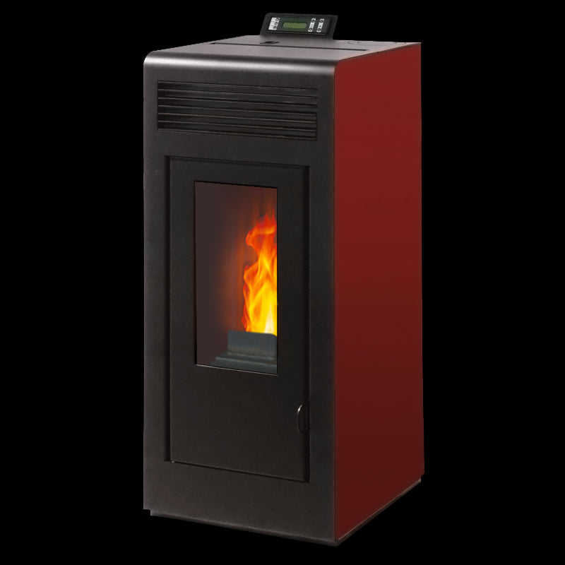 Vulcano Up 13,1 kW Pellet Ofen: Leistungsstark, Effizient, Platzsparend, WLAN-fähig