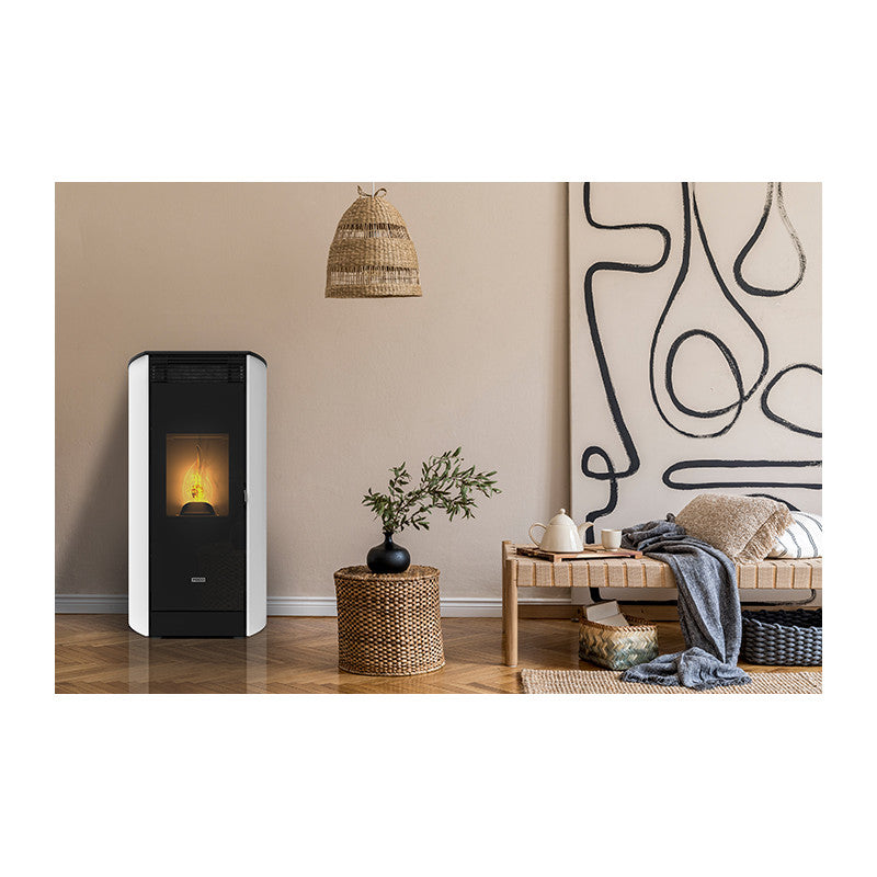 Foco MEO 6 kW Pelletöfen mit konzentrischem Abluftrohr-Kit – Effizient & Leise