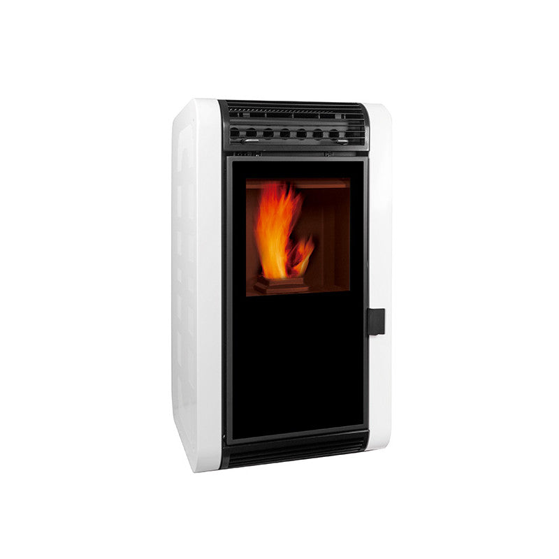 Ecoforest Moon 7 kW wasserdichter Pelletöfen mit automatischer Luft‑ und Pellet‑Modulation, Wi‑Fi