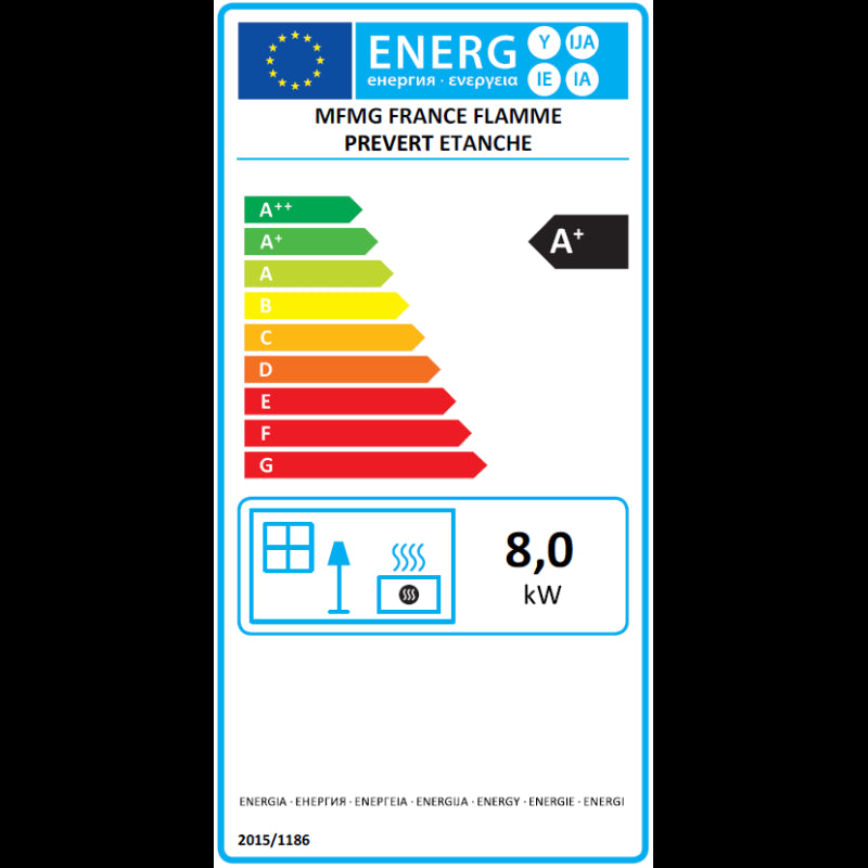 Prevert Pelletöfen 8 kW – leise, effizient, Wi‑Fi‑gesteuert für 80 m²