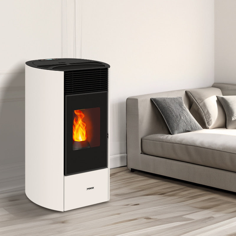Foco Sfera 8 kW Pellet Ofen: Effizient, Leise, Modern, WiFi-fähig und Umweltfreundlich