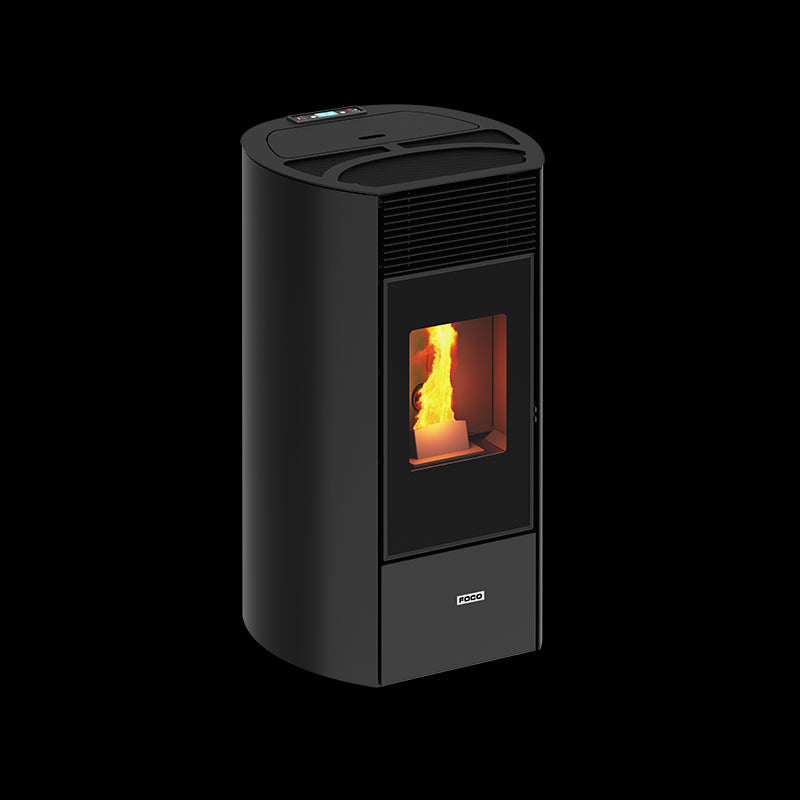 Foco Sfera 8 kW Pellet Ofen: Effizient, Leise, Modern, WiFi-fähig und Umweltfreundlich