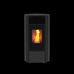 Lade das Bild in den Galerie-Viewer, Foco Sfera 8 kW Pellet Ofen: Effizient, Leise, Modern, WiFi-fähig und Umweltfreundlich
