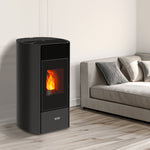 Lade das Bild in den Galerie-Viewer, Foco Sfera 8 kW Pellet Ofen: Effizient, Leise, Modern, WiFi-fähig und Umweltfreundlich
