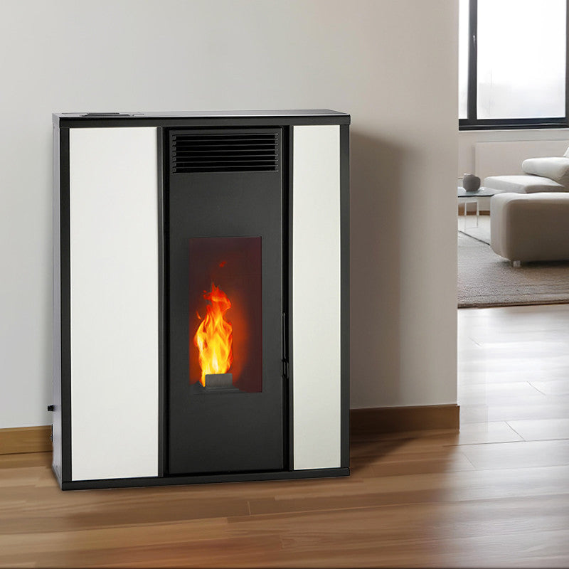 Tessa Pelletheizung 9,6 kW Extra-Flach luftdicht 93,7% Wirkungsgrad