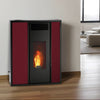 Tessa Pelletheizung 9,6 kW Extra-Flach luftdicht 93,7% Wirkungsgrad
