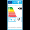 Tessa Pelletheizung 9,6 kW Extra-Flach luftdicht 93,7% Wirkungsgrad