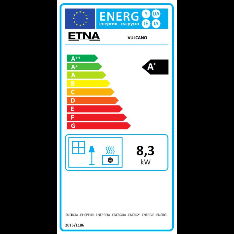 Vulcano Silenzio UP ETNA 9 kW Pelletkaminofen – Leise, Effizient, Modern