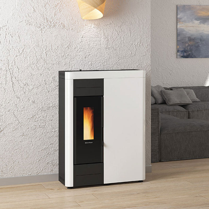 Extraflame Virna Idro 15kW Hydro Pellet Ofen – Flach, Effizient, Modern