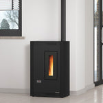 Lade das Bild in den Galerie-Viewer, Luisella Extraflame Extra Flacher Pelletöfen: Effizientes 5kW Heizsystem für Ihr Zuhause
