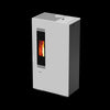 ETNA Mini Flacher Pelletöfen 5 kW für kleine Räume mit hoher Effizienz