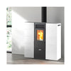 Orcino 7 kW Extraflacher Pelletofen: Effizientes Heizen mit Stil für Ihr Zuhause