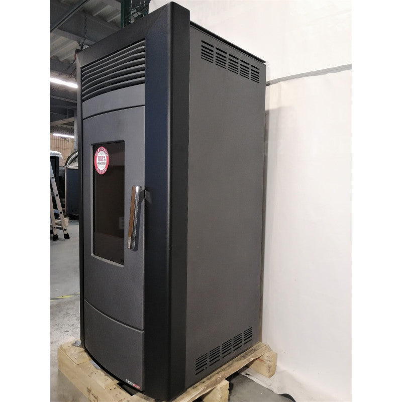 Baracuda Commo Plus 21kW Pelletheizung Hydro – Schwarz, leise, autark