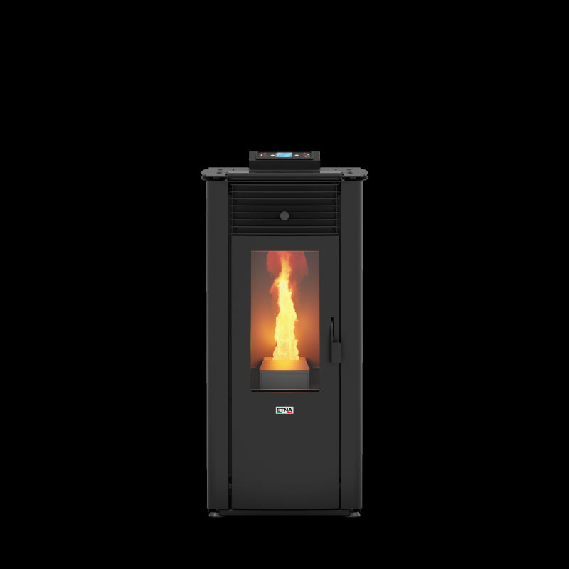 Leistungsstarker ETNA Roccapina Hydro Pelletöfen 15 kW, modernes Design