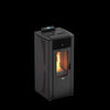 Leistungsstarker ETNA Roccapina Hydro Pelletöfen 15 kW, modernes Design