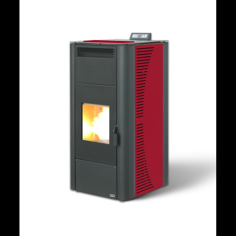 ETNA Rondinara Hydro Pelletofen 19 kW: Effizienter Heizofen mit 38kg Pelletbehälter