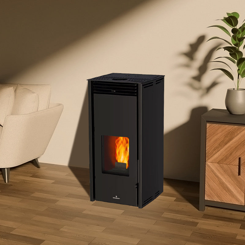 Free 6 kW Pelletheizung ohne Strom – kompakte, effiziente Wärme