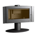 Lade das Bild in den Galerie-Viewer, Antaya 12 kW Gusseisen Kaminofen mit Panoramaverglasung und langer Brenndauer
