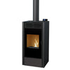 BiWood Hybrid-Holz- und Pelletbrenner mit Siebdruckglas – 11,2 kW
