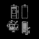 Lade das Bild in den Galerie-Viewer, BiWood Hybrid-Holz-Pellet-Ofen Le Marquier 11 kW Schwarz Effizient Modern
