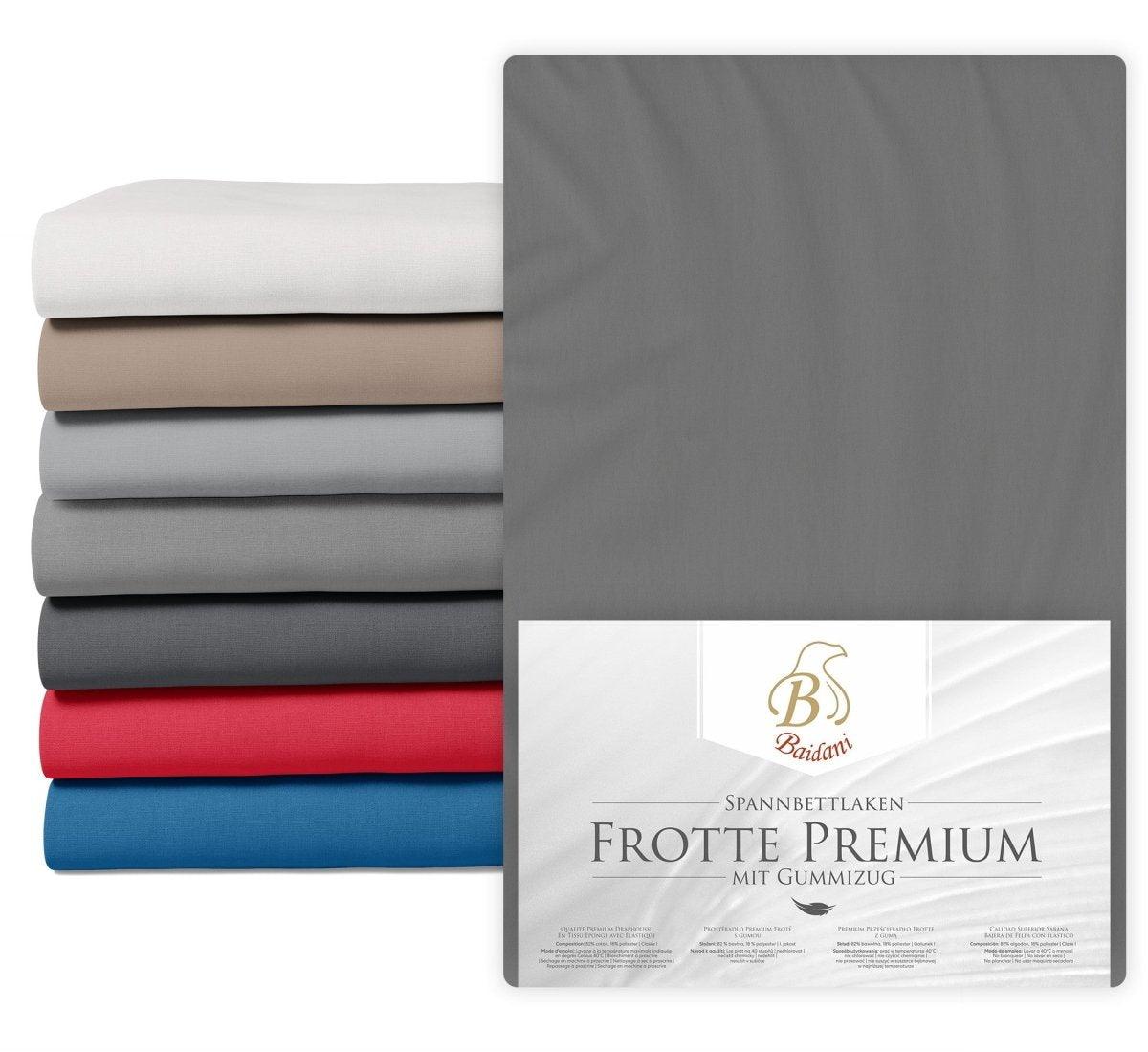 Premium Frottee Boxspring Spannbettlaken: Kuschelig Weich, Atmungsaktiv & Saugfähig für Ihr Bett