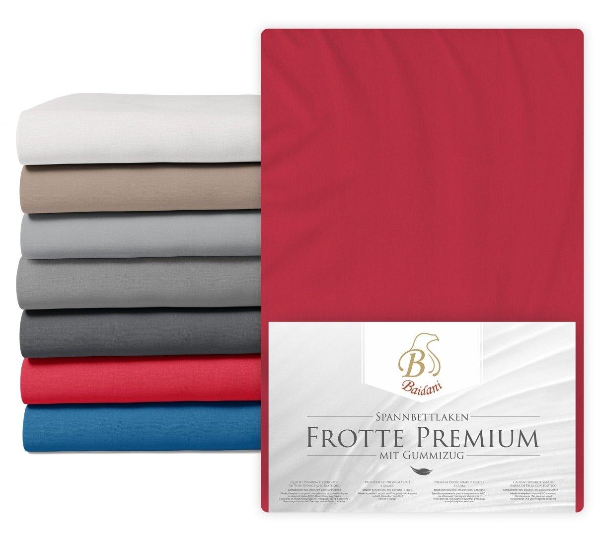 Premium Frottee Boxspring Spannbettlaken: Kuschelig Weich, Atmungsaktiv & Saugfähig für Ihr Bett
