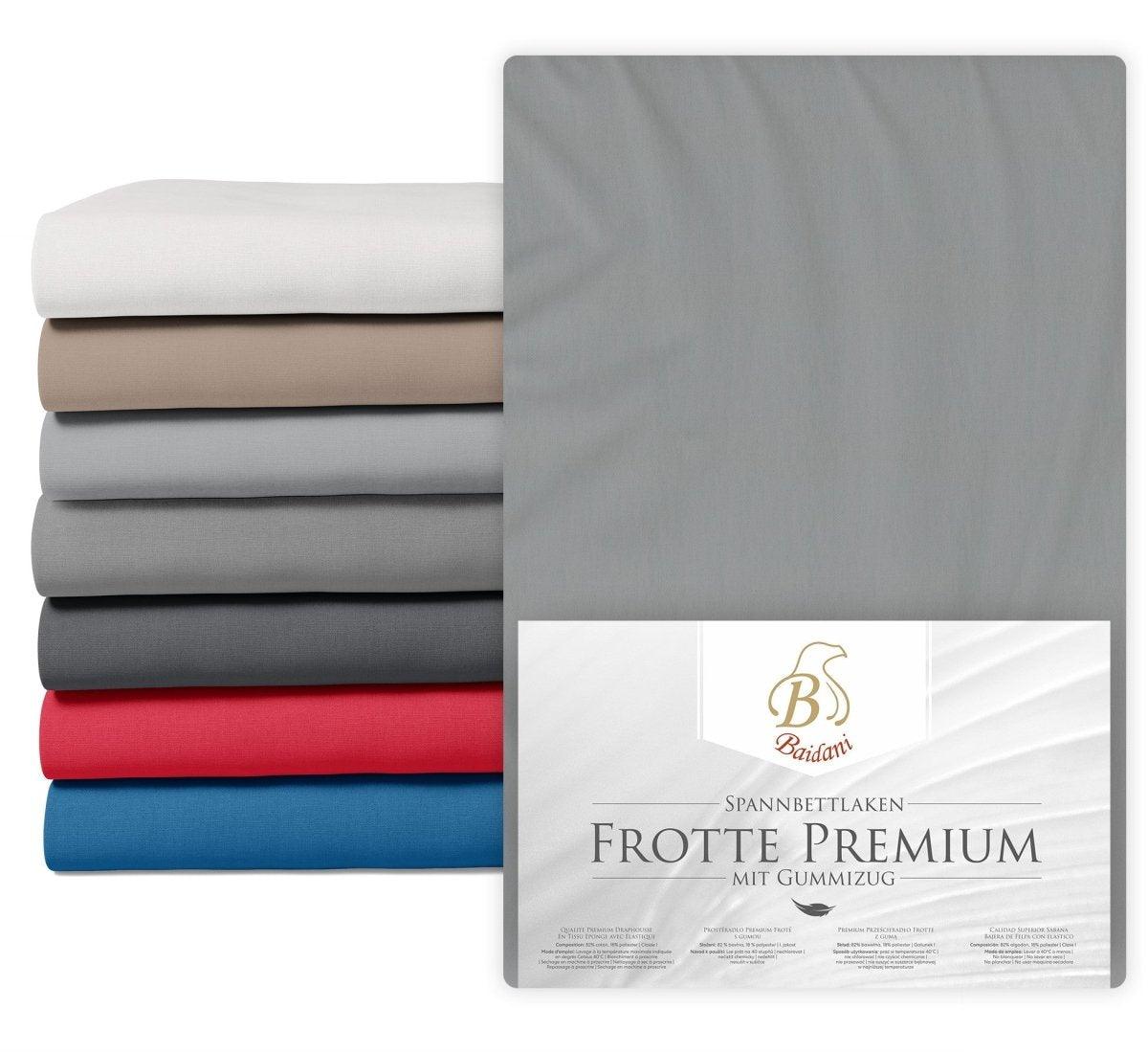 Premium Frottee Boxspring Spannbettlaken: Kuschelig Weich, Atmungsaktiv & Saugfähig für Ihr Bett
