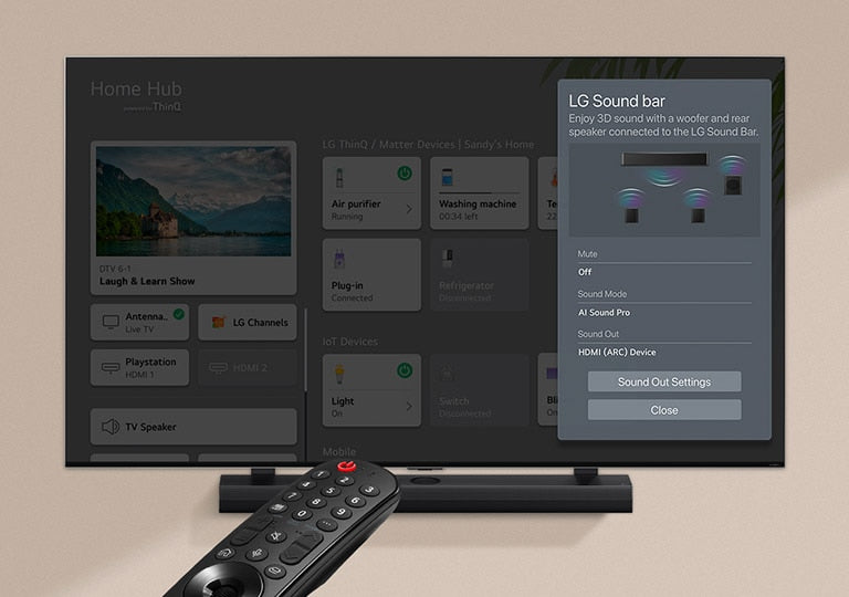 LG QNED85 75 Zoll 4K AI Smart TV α8 Prozessor Quantum Dot NanoCell