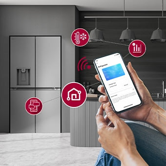 LG GML960PYFE Multi-Door Kühlschrank: Prime Silver, 637L, Eis- & Wasserspender