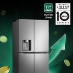 Lade das Bild in den Galerie-Viewer, LG GML960PYFE Multi-Door Kühlschrank: Prime Silver, 637L, Eis- &amp; Wasserspender
