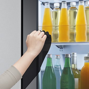 LG Slim Fit Multi-Door Kühlschrank InstaView Total No Frost Inverter Linear Kompressor