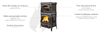 La Nordica Isotta Forno Evo Holzofen mit Backofen 9,7 kW Hochleistung