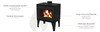 ETNA Lugano Holzofen 11 kW – kompakt, effizient, modern